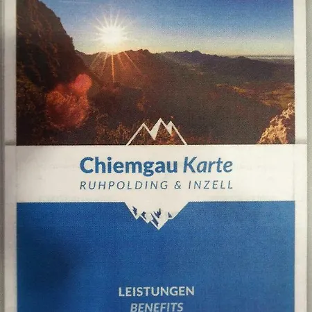 Апартаменты Alpina Inzell 108 - Chiemgau Экстерьер фото